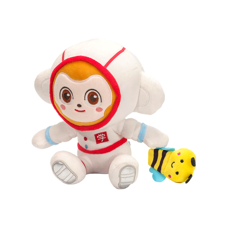 Personagens de desenhos animados de astronauta de pelúcia brinquedos de pelúcia