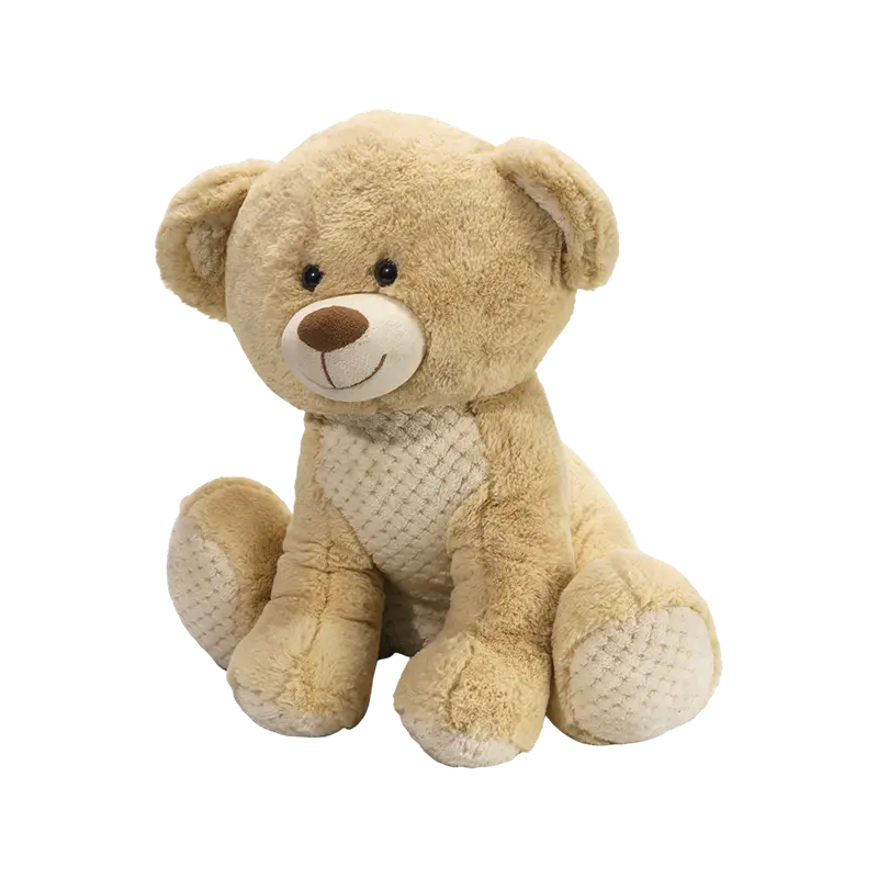 Urso de pelúcia macio e clássico brinquedo de pelúcia