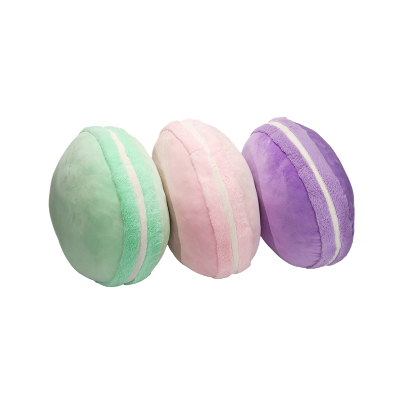 Almofadas de pelúcia macaron