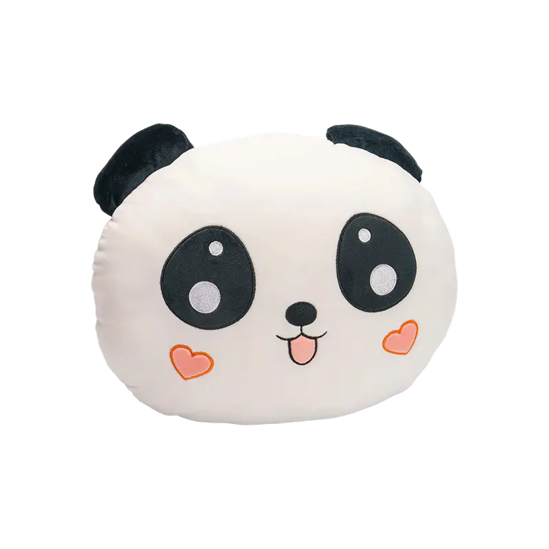 Cobertores redondos de pelúcia de panda fofo
