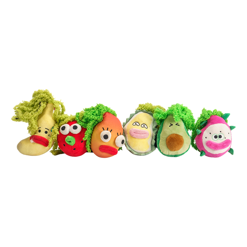 Conjunto de pelúcia amigo vegetal Conjunto de pelúcia amigo vegetal